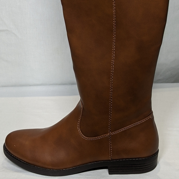 NEW Tommy Hilfiger Womens SHYENNE Equestrian Riding Boot Sz 8 brown - Picture 5 of 6